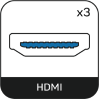 Triple HDMI