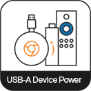 USB-A Power for Devices